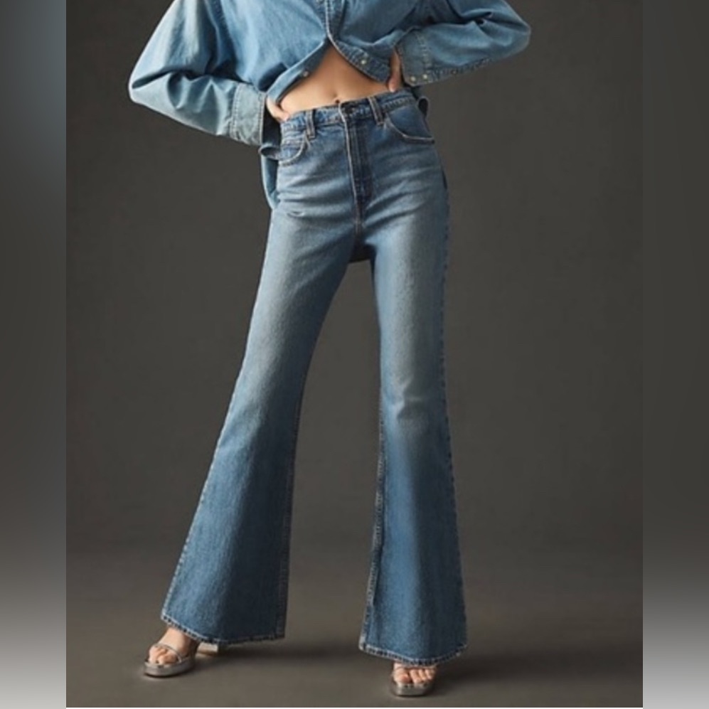 Urban Outfitters Bdg Mid Rise Flare Jeans